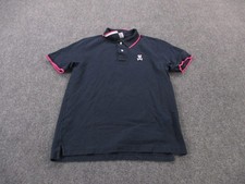 Psycho Bunny Polo Shirt Mens M Navy Blue Golf Bunny Logo Preppy Casual Stretch