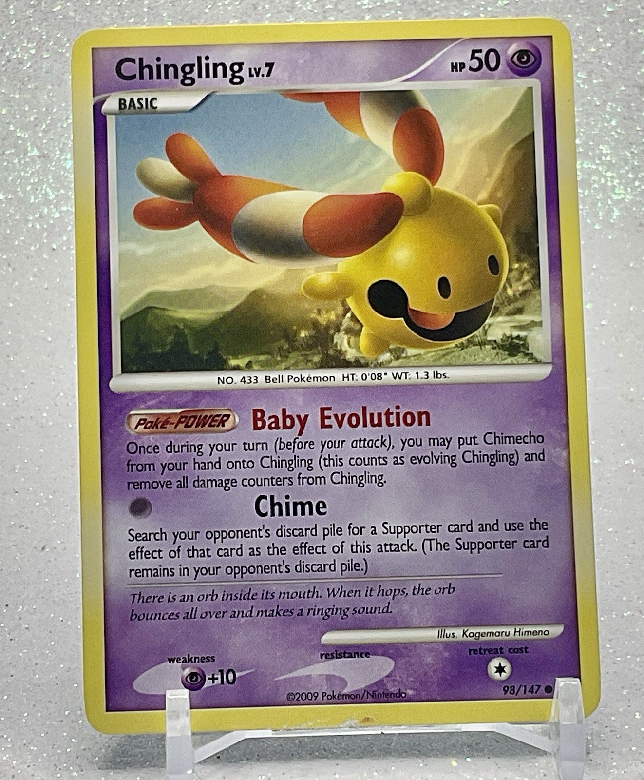 Chingling 98/147 2009 Supreme Victors Pokemon Card Non Holo NM 