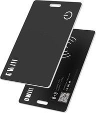2 Mm Ultra-Thin Wallet Tracker Card, IP68 Wireless Rechargeable Air Smart Tag Co