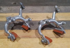 Dia-Compe 5583 Side Pull Brake Caliper Set with Pads Front & Rear Japan Vintage