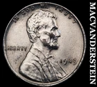 1943 Lincoln Wheat Cent-Super Choice Gem Brilliant Unc ++++ No Reserve #G8508