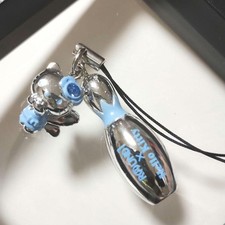 Heisei Rare Hello Kitty Round One Silver Strap Novelty