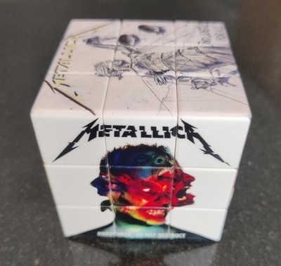 RGMC10 Metallica Rubiks Würfel mit freiem Ständer
