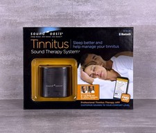 Sound Oasis Tinnitus Bluetooth Sound Therapy System Model BST-80-20T New