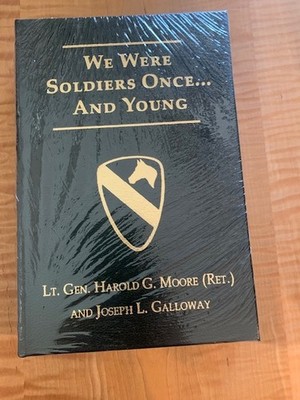 We Were Soldiers Once & Young, H Moore & J Galloway  Flat Signed Press NEW #2300