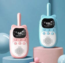2 Pack Rechargeable Walkie Talkies Toys Bithday Gift for Girls and Boys: 3 kms