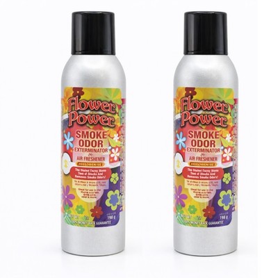 Smoke Odor Exterminator Air Freshener   Flower Power   2CT - Free Shipping