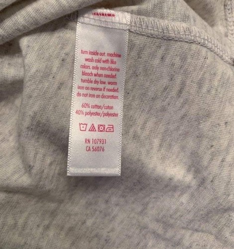 Justice Girls Tank Top Gray Size 8 Pullover Front Tie Knot Glitter Cat Graphic - Picture 5 of 12