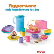 Tupperware 14pcs Miniature Cooking Set Kids Play Mini Toy Set Best For Xmas Gift