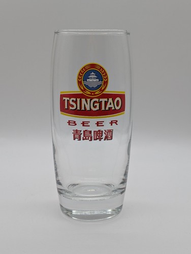 Tsingtao 330mL Beer Glass, Chinese, Buy Single or Multiples - Picture 1 of 3