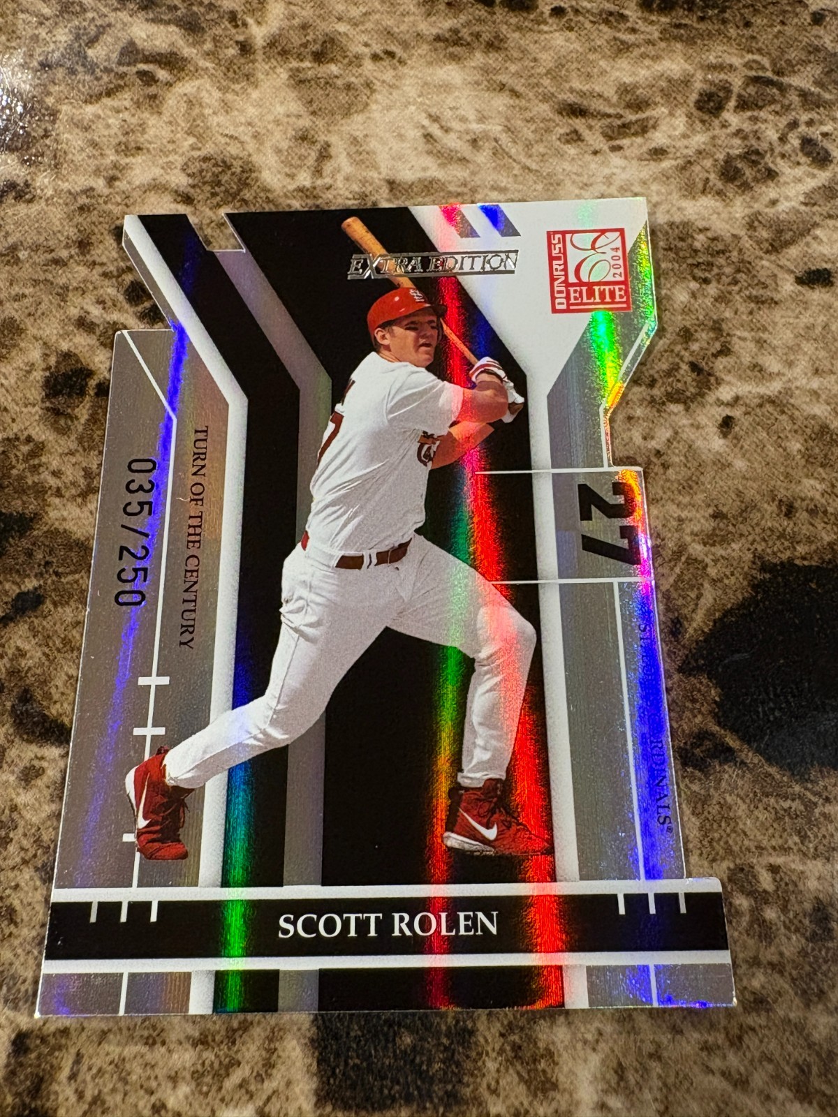 SCOTT ROLEN 2004 Donruss Elite Extra Turn of Century Die-Cut Cardinals /250