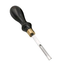 Leather Edge Bevelers Polished Ebony Handle Wide Mouth Skiver DIY Cutting 4MM