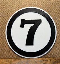 MINIBIKE MINI BIKE GO KART BMX 3D VINTAGE TEMA FORTUNATO NUMERO 7!