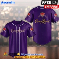 Crown Royal Wine Unisex Baseball Jersey