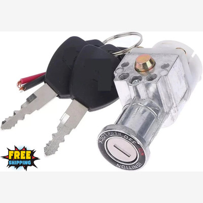 Bigger Head Type Electric Bicycle Ignition On/Off Key Switch Heavy Load E-Bike,