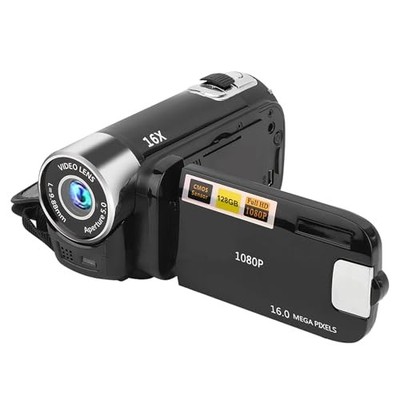 Digital Camcorder, DH-90 16X Digital Zoom 2.7 Inch Colourful Display Screen, ...