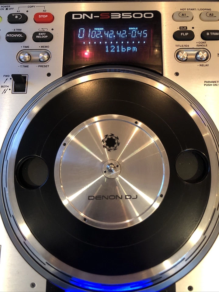 DENON DN-S3500 Profesional Disco Compacto DJ Tocadiscos Reproductor CD CDJ MP3 Foto 3 de 4