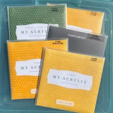CTMH My Acrylix Stamp Sets Lot of 5 - nature - C1496, D1462, S1704, C1368, A1124