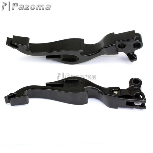 Motorcycle Brake Clutch Flame Hand Lever For Harley Davidson Softail FLSTN FXST - Picture 8 of 10