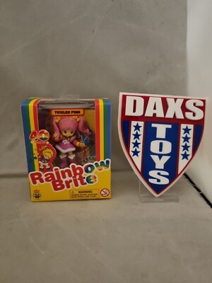 Rainbow Brite 40th Anniversary TLS Cheebee Mini Figur Tickled Pink Serie1 Neu