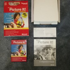 Microsoft Picture It Photo Premium version 7.0 for Windows