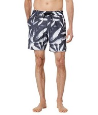 Volcom 291202 Men's Echo Leaf Stoney 17" Elastic Waist Surf Swim Trunk, Small