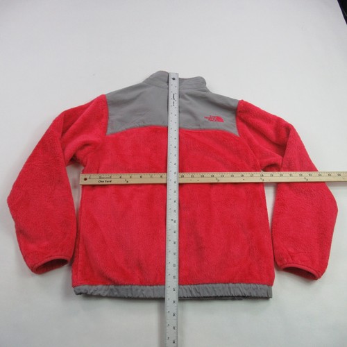 North Face Jacket Girls Large Long Sleeve Pockets Lightweight Fleece - Picture 6 of 10