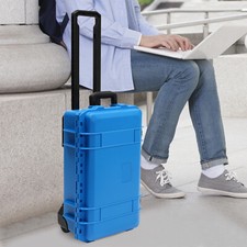 22" Waterproof Hard Case Dry Box Travel Shockproof Camera Lens Customizable Foam