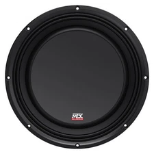 MTX 3510-04S 10" 600 Watt Shallow Mount Car Audio Subwoofer Slim Sub SVC 4-ohm