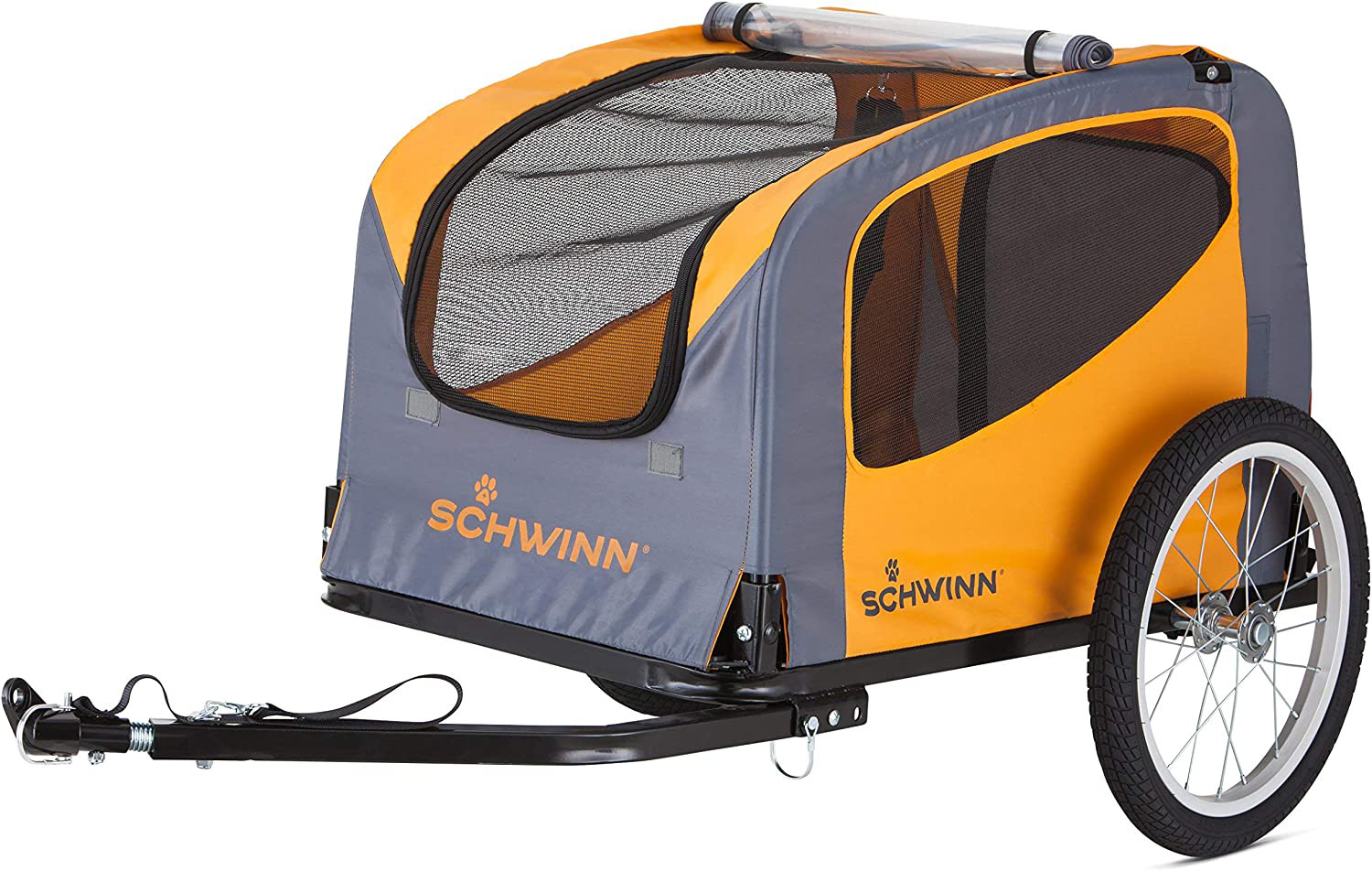 Pet Trailer Bike Dog Cat Carrier Jogging Stroller Wagon Cart Carriage