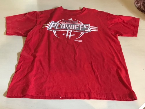 Houston Rockets 2009 NBA Playoffs T-Shirt.Ladies Large..Adidas