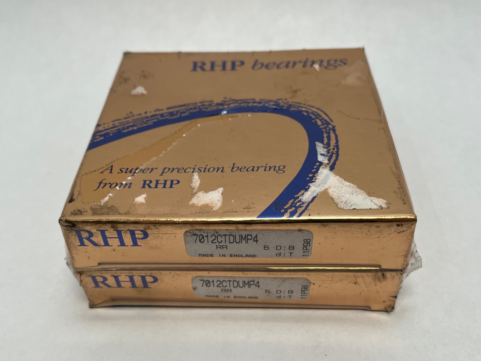 High-Precision RHP 7012CTDUMP4 Bearing 60x95x18mm England Made B7012X2TADUMEP7