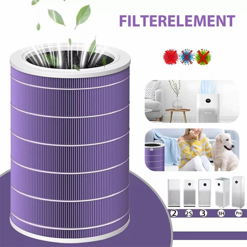 Ersatz Filter Antibacterial für Xiaomi Mi Air Purifier 3C, 3H, Pro, 2, 2H, 2S