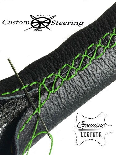 Cubierta del volante de cuero negro para KIA K2500 2021-presente muchos colores de rosca - Imagen 9 de 12