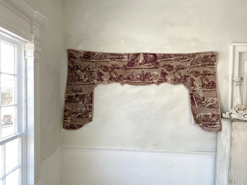 Portiere Toile de Nantes Fabric Purple L'Elite des Braves military pelmet - 第 2/10 張圖片
