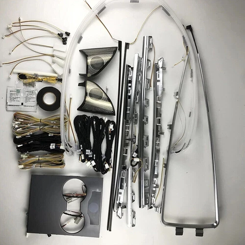 For Tesla model Y 2021-2024 Interior LED Door Trim Center Console Ambient Light - Bild 3 von 21