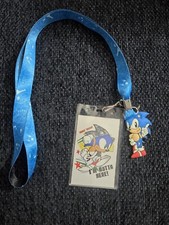 Sonic The Hedgehog Lanyard New With Tags 