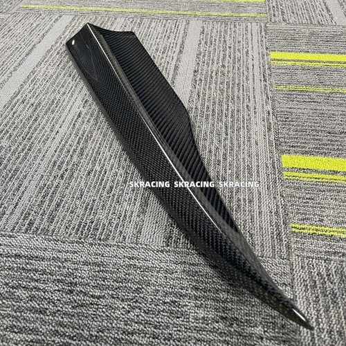 Rear Bumper Carbon Fiber Spoiler Splitters For 2008-2011 BENZ W204 C350 C300 C63 - Picture 5 of 23