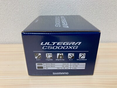 Spinning Reel 21 ULTEGRA C5000XG Gear Ratio 6.2:1 Fishing