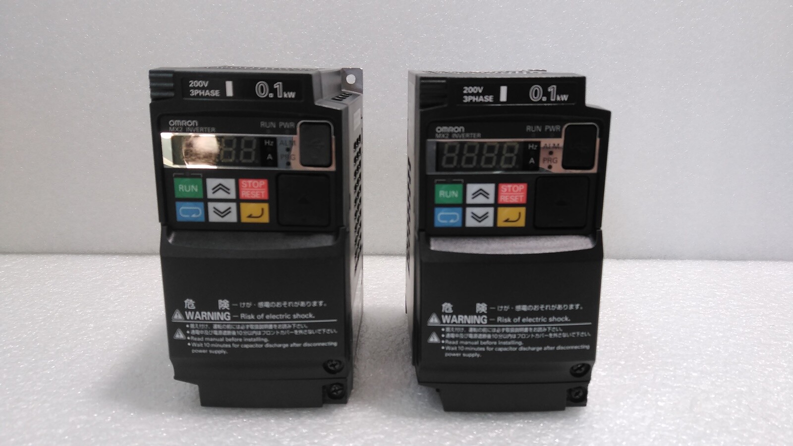 [Used] OMRON / 3G3MX2-A2001-V1 / MX2 INVERTER, 0.1kW, 200V 3PH, 1pcs