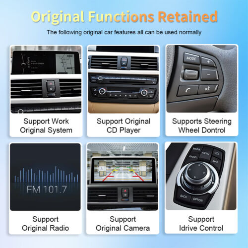 10.25” Car Multimedia Screen For BMW 5 Series F10 F11 2012-2016 NBT Carplay WIFI - Picture 17 of 20
