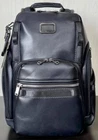 TUMI "Search" Fiber Leather Backpack New Waterproof