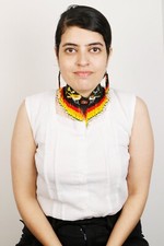 Handmade Colorful Seed Bead Necklace  Earrings Set - Boho Chic Beaded Jewelry