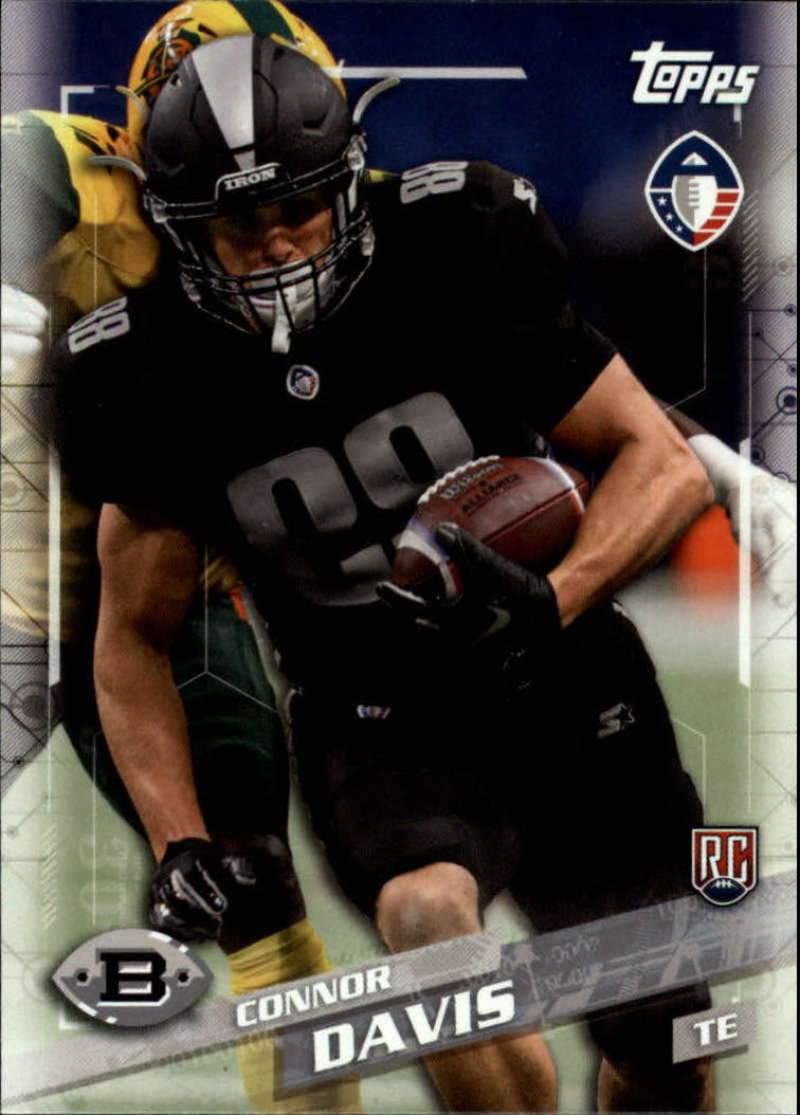 2019 Topps Alliance of American AAF Football Base Singles (Pick Your Cards)