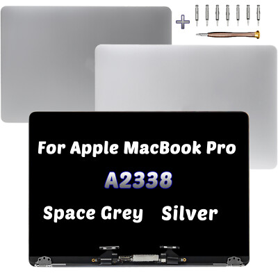 LCD Screen Replacement for MacBook Pro 13'' M1 A2338 2020 EMC 3578 MYD83 MYDA2