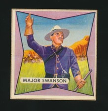 1958 F275-11 Nabisco RIN-TIN-TIN INSIGNIA PATCHES -Major Swanson *RARE*