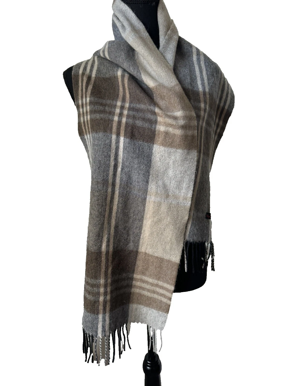 Cachecol English Laundry padronagens de xadrez Cachecóis para Homens