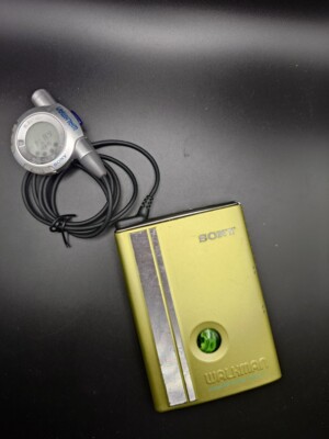 Serviced Perfect Yellow Gold Sony Walkman WM-EX7 Cassette