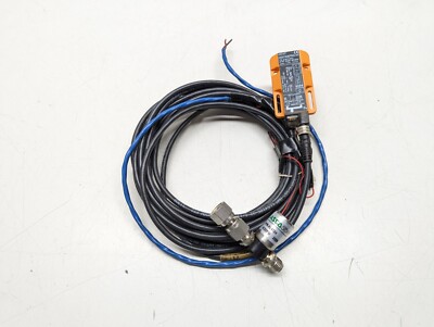 IFM Electronics KN5107 Proximaty Level Sensor w/ Valve and Cables