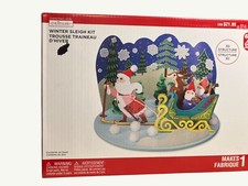 Creatology Winter Sleigh Kit 3D Structure 6 Years